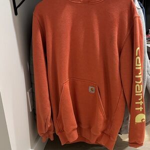 Carhartt Burnt Orange Sweatshirt with Logo